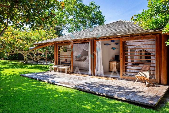 casa de luxo na praia em trancoso